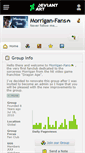 Mobile Screenshot of morrigan-fans.deviantart.com