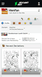 Mobile Screenshot of hienfan.deviantart.com
