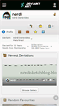 Mobile Screenshot of nerdi.deviantart.com