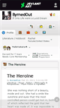 Mobile Screenshot of byrnedout.deviantart.com