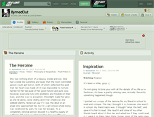 Tablet Screenshot of byrnedout.deviantart.com