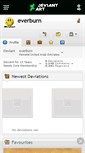Mobile Screenshot of everburn.deviantart.com