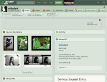 Tablet Screenshot of lolitadark.deviantart.com