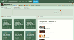 Desktop Screenshot of animehime20.deviantart.com