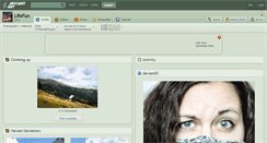 Desktop Screenshot of lifefun.deviantart.com