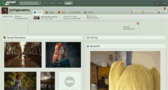 Desktop Screenshot of carlingacademy.deviantart.com