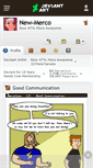 Mobile Screenshot of new-merco.deviantart.com