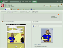 Tablet Screenshot of new-merco.deviantart.com
