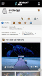 Mobile Screenshot of evoledge.deviantart.com