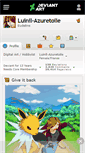 Mobile Screenshot of luinil-azuretoile.deviantart.com