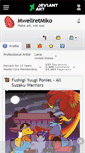Mobile Screenshot of mwellretmiko.deviantart.com