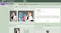 Desktop Screenshot of indiana-cosplay.deviantart.com