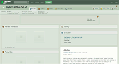 Desktop Screenshot of daddyz-little-fuk-up.deviantart.com