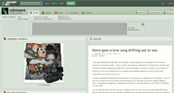 Desktop Screenshot of mjthinkpink.deviantart.com
