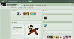 Desktop Screenshot of danvsfriendship.deviantart.com