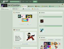 Tablet Screenshot of danvsfriendship.deviantart.com