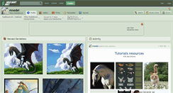 Desktop Screenshot of mnedel.deviantart.com