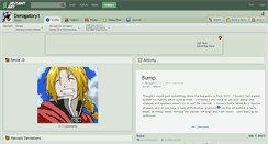 Desktop Screenshot of derogatory1.deviantart.com