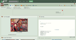 Desktop Screenshot of michibi.deviantart.com