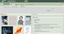 Desktop Screenshot of maxxednova.deviantart.com