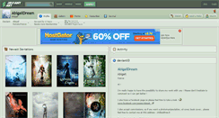Desktop Screenshot of abigaildream.deviantart.com