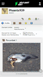 Mobile Screenshot of phoenix939.deviantart.com