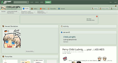 Desktop Screenshot of chibiludwigplz.deviantart.com