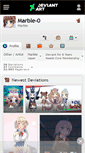 Mobile Screenshot of marble-0.deviantart.com