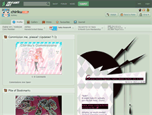 Tablet Screenshot of chiriku.deviantart.com