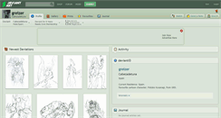 Desktop Screenshot of greizer.deviantart.com