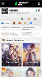 Mobile Screenshot of nababa.deviantart.com