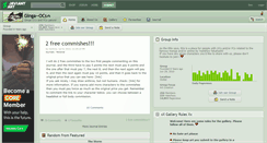 Desktop Screenshot of ginga--ocs.deviantart.com