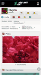 Mobile Screenshot of elvynn.deviantart.com
