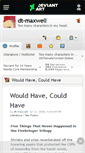 Mobile Screenshot of dt-maxwell.deviantart.com