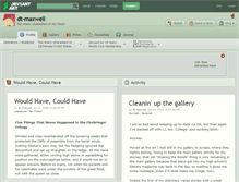 Tablet Screenshot of dt-maxwell.deviantart.com