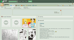 Desktop Screenshot of liamony.deviantart.com