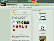 Tablet Screenshot of heartlessdestiny.deviantart.com