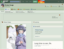 Tablet Screenshot of hinata-hyuga.deviantart.com