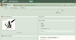 Desktop Screenshot of ohay.deviantart.com
