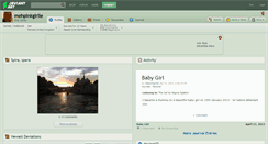 Desktop Screenshot of mehpinkgirlie.deviantart.com