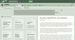 Desktop Screenshot of celidahd.deviantart.com