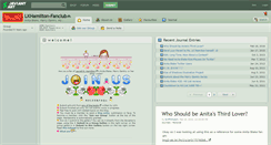 Desktop Screenshot of lkhamilton-fanclub.deviantart.com