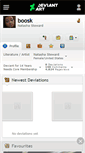Mobile Screenshot of boosk.deviantart.com