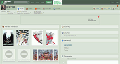 Desktop Screenshot of mrq1901.deviantart.com