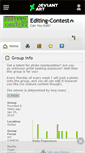 Mobile Screenshot of editing-contest.deviantart.com