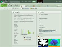 Tablet Screenshot of editing-contest.deviantart.com