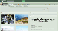 Desktop Screenshot of luckimiss7.deviantart.com