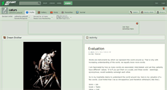 Desktop Screenshot of caturs.deviantart.com