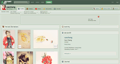 Desktop Screenshot of cancheng.deviantart.com