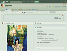 Tablet Screenshot of mbirkhofer.deviantart.com